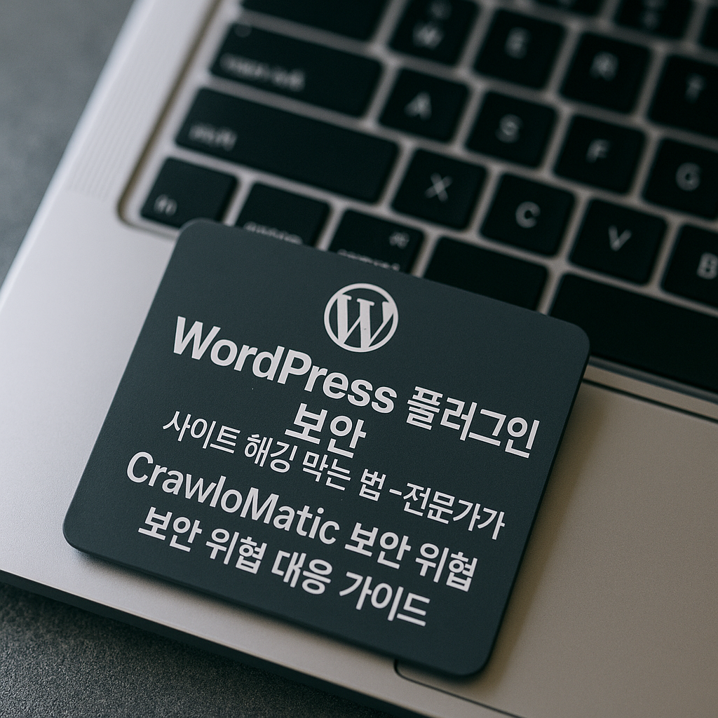 Read more about the article 워드프레스 플러그인 보안 위협, Crawlomatic 사용자라면 지금 확인해야 할 체크리스트
